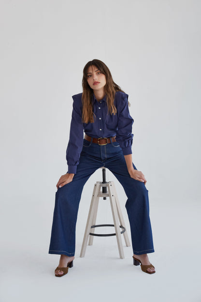 Pantalón Eugenia marino