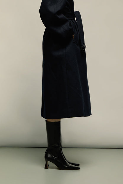 Florence Boots in Black Leather