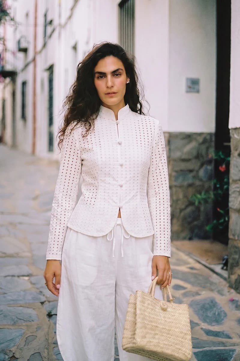 Chaqueta blanca Coco