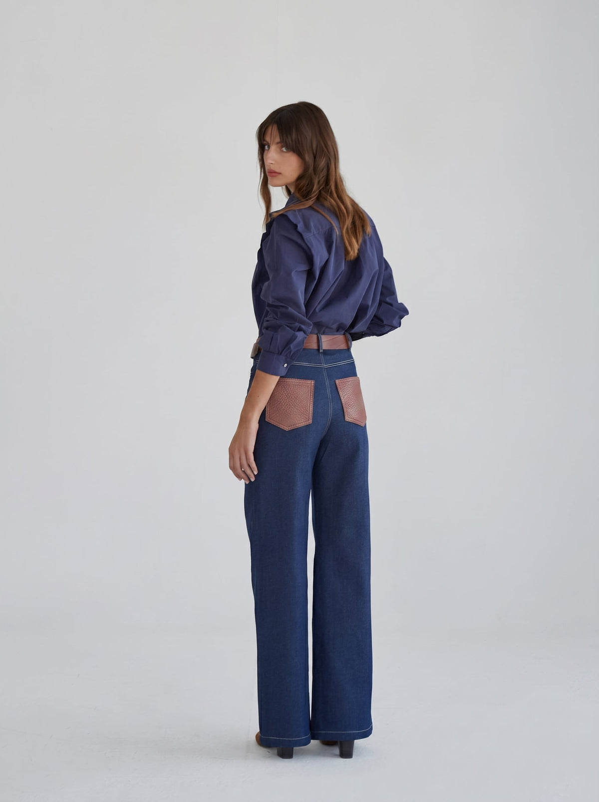 Camisa Marieta Marino