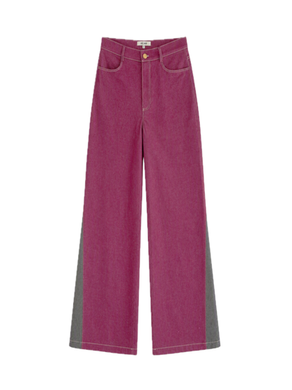 Pantalones vaqueros Alba 2.0 granate