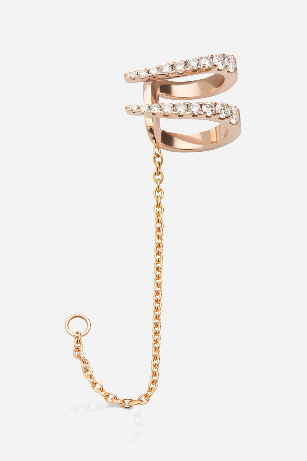 Ear Cuff Jardín de Aire diamantes