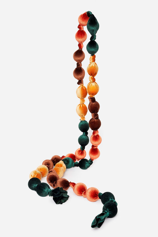 PRE ORDER | Multicolor Long 32-Bead Necklace