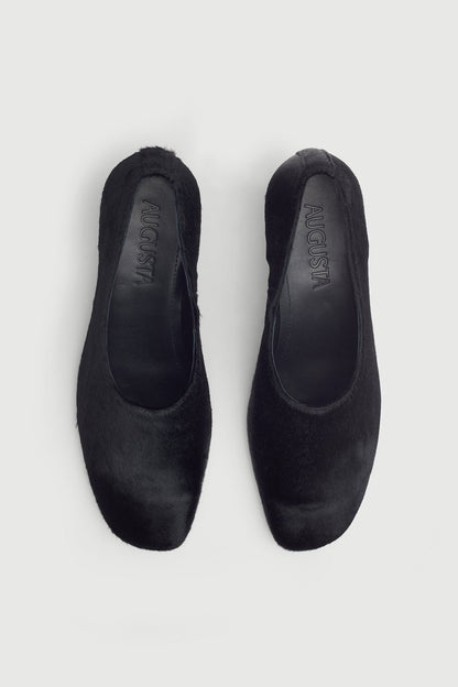 Taylor Pumps in Black Calf Hair