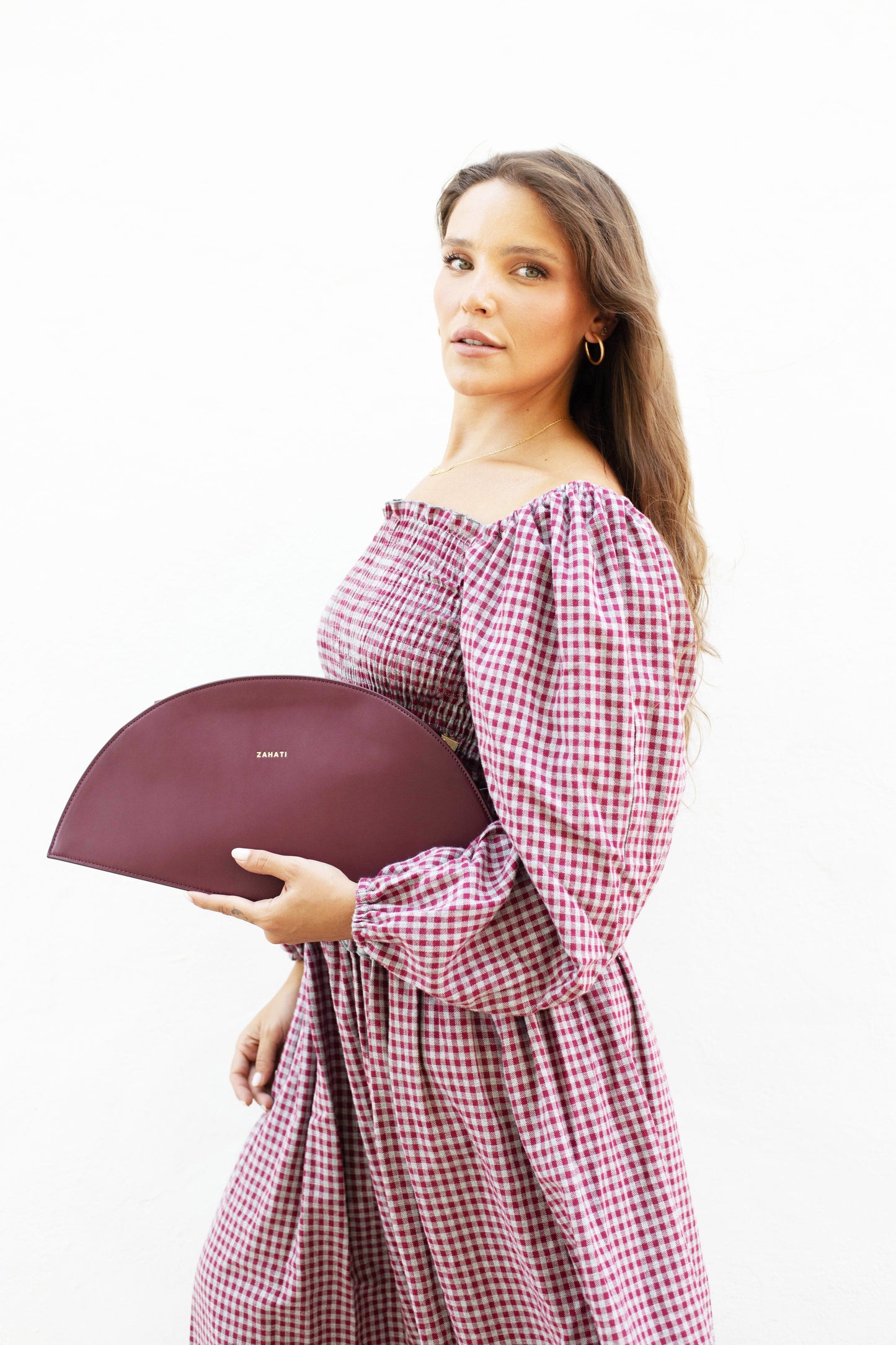 Abanico Lissé Burdeos Zahati 