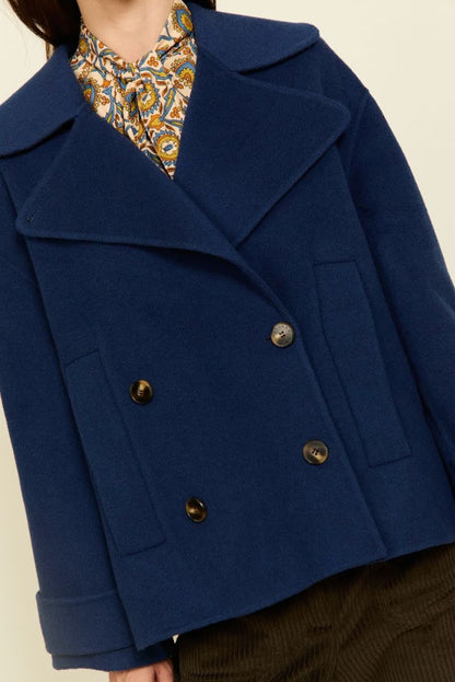 ABRIGO CALLIE AZUL MARINO Philippa 1970 