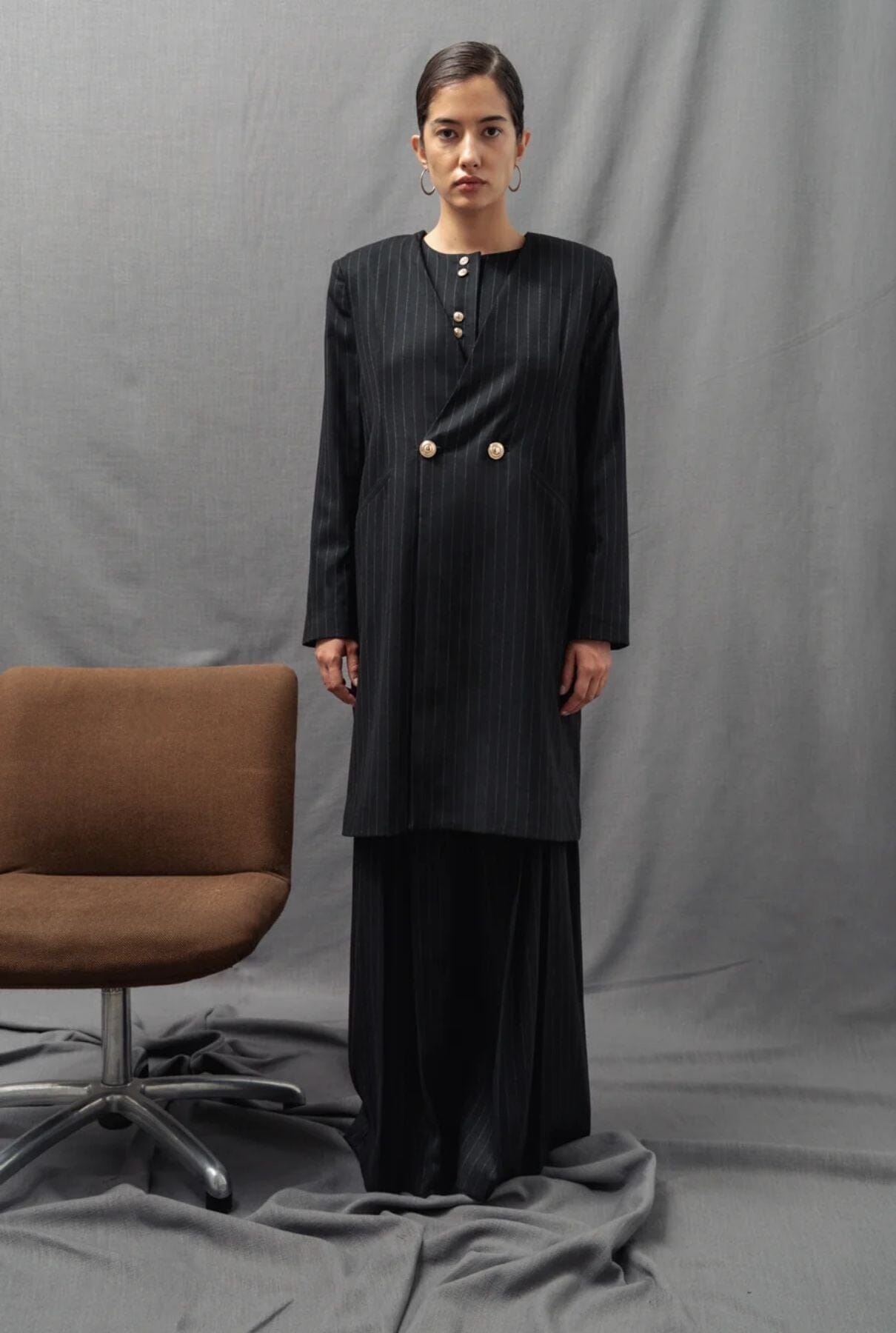 Abrigo Gema negro Coats Julise Magon 