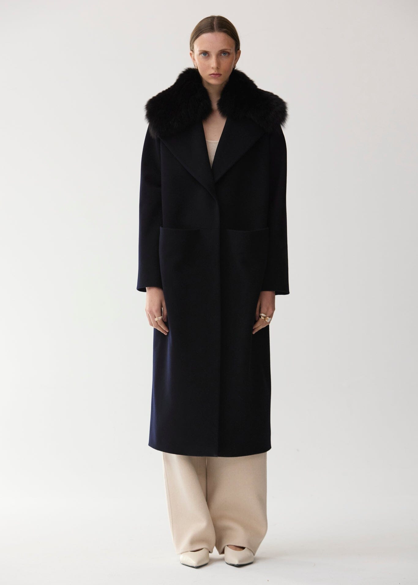 Abrigo largo icono azul marino Miguel Marinero 