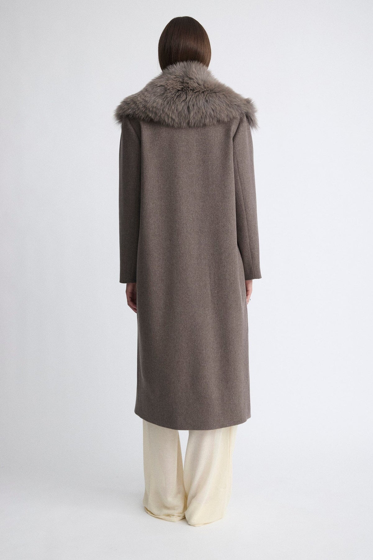 Abrigo largo icono gris Coats Miguel Marinero 
