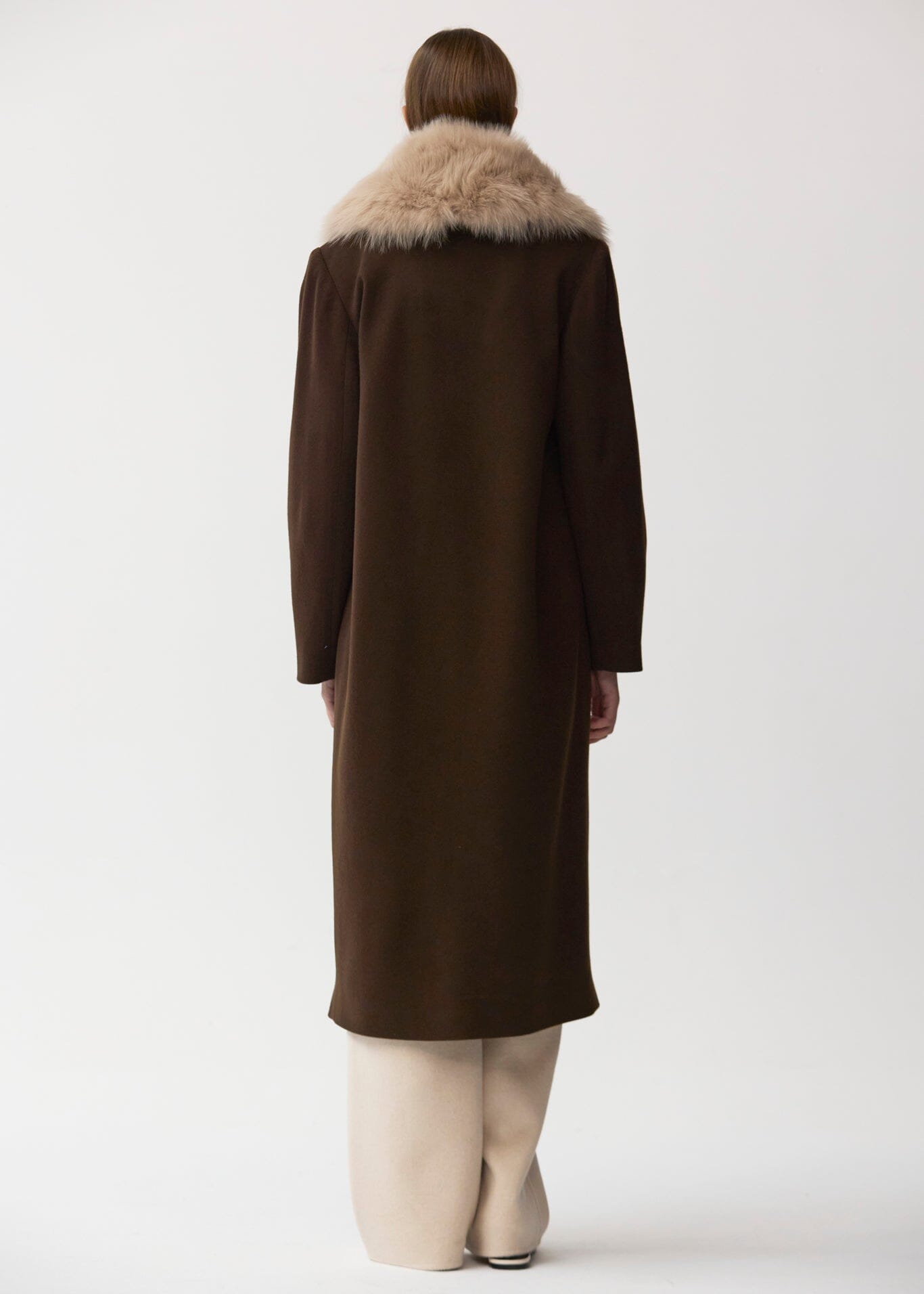 Abrigo largo icono marrón Abrigos Miguel Marinero 