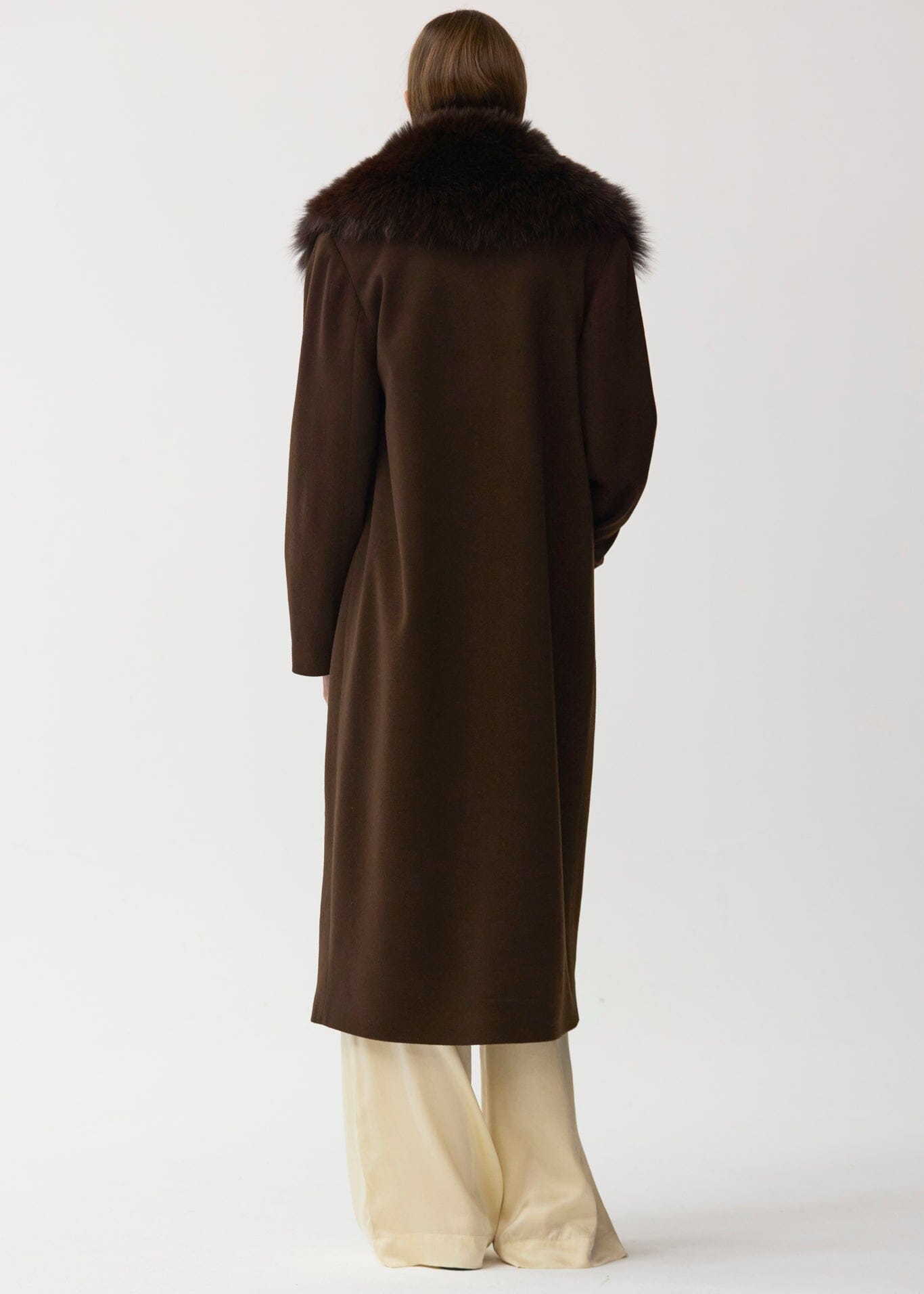 Abrigo largo icono marrón Abrigos Miguel Marinero 