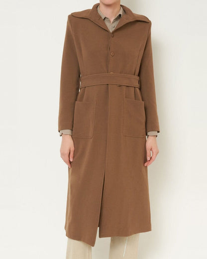Abrigo Mariana Marrón Coats Julise Magon 