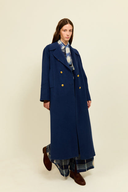 ABRIGO SAMANTHA AZUL Philippa 1970 