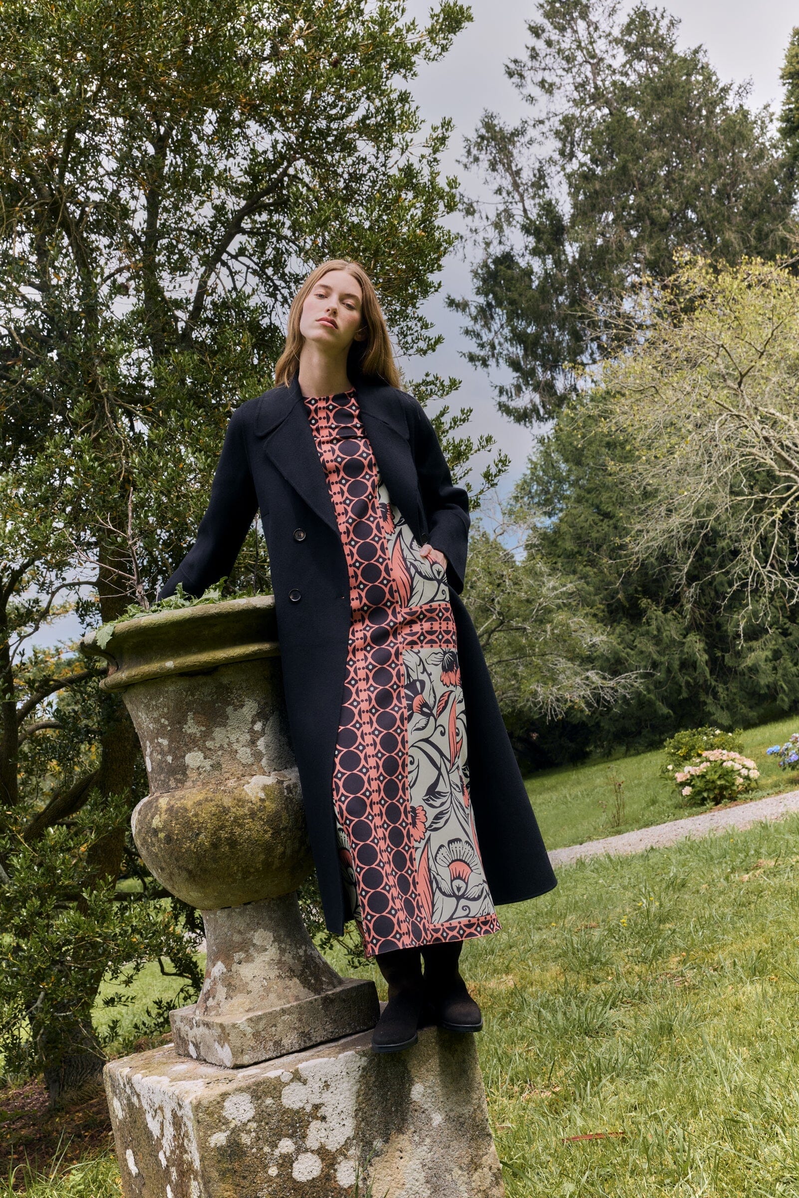 ABRIGO SAMANTHA NEGRO Philippa 1970 