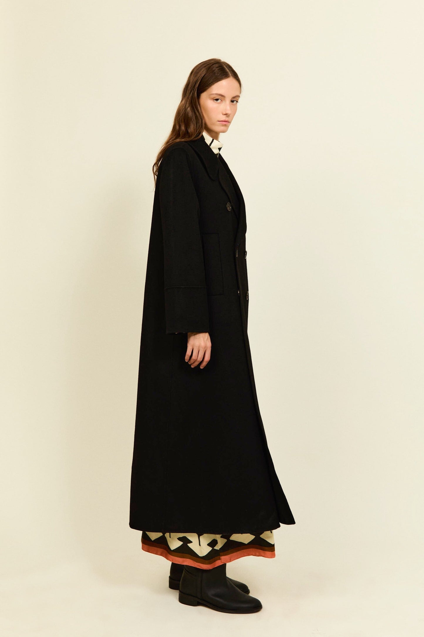 ABRIGO SAMANTHA NEGRO Philippa 1970 