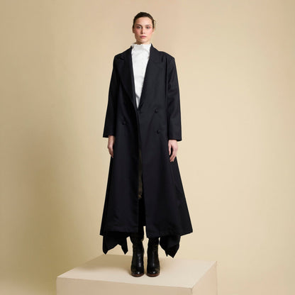 Abrigo Tama azul marino Coats Zaitegui Studio 