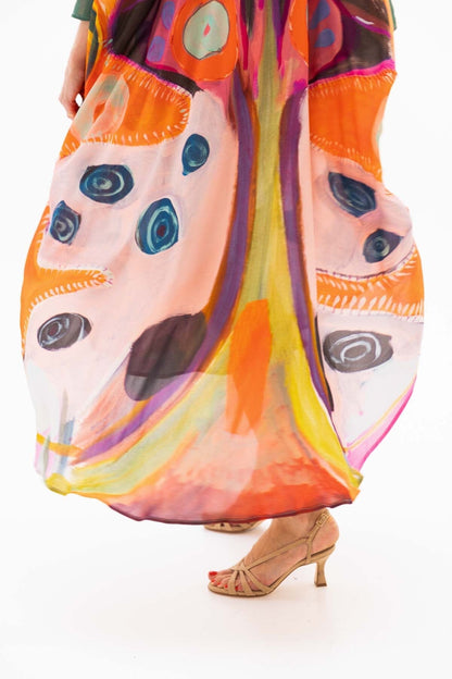 Adeline low electra beige Heels Mint and Rose 