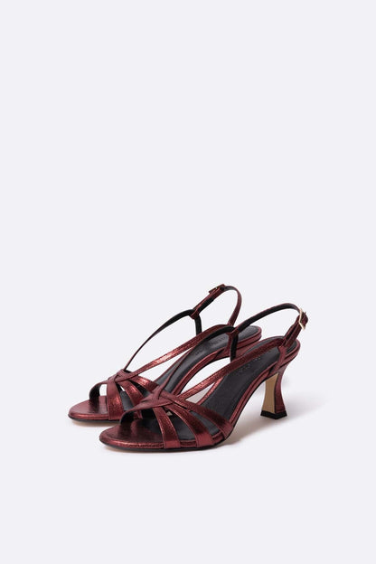 Adeline low silo Heels Mint and Rose 