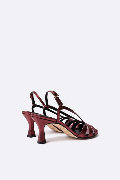 Adeline low silo Heels Mint and Rose 