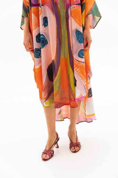 Adeline low silo Heels Mint and Rose 