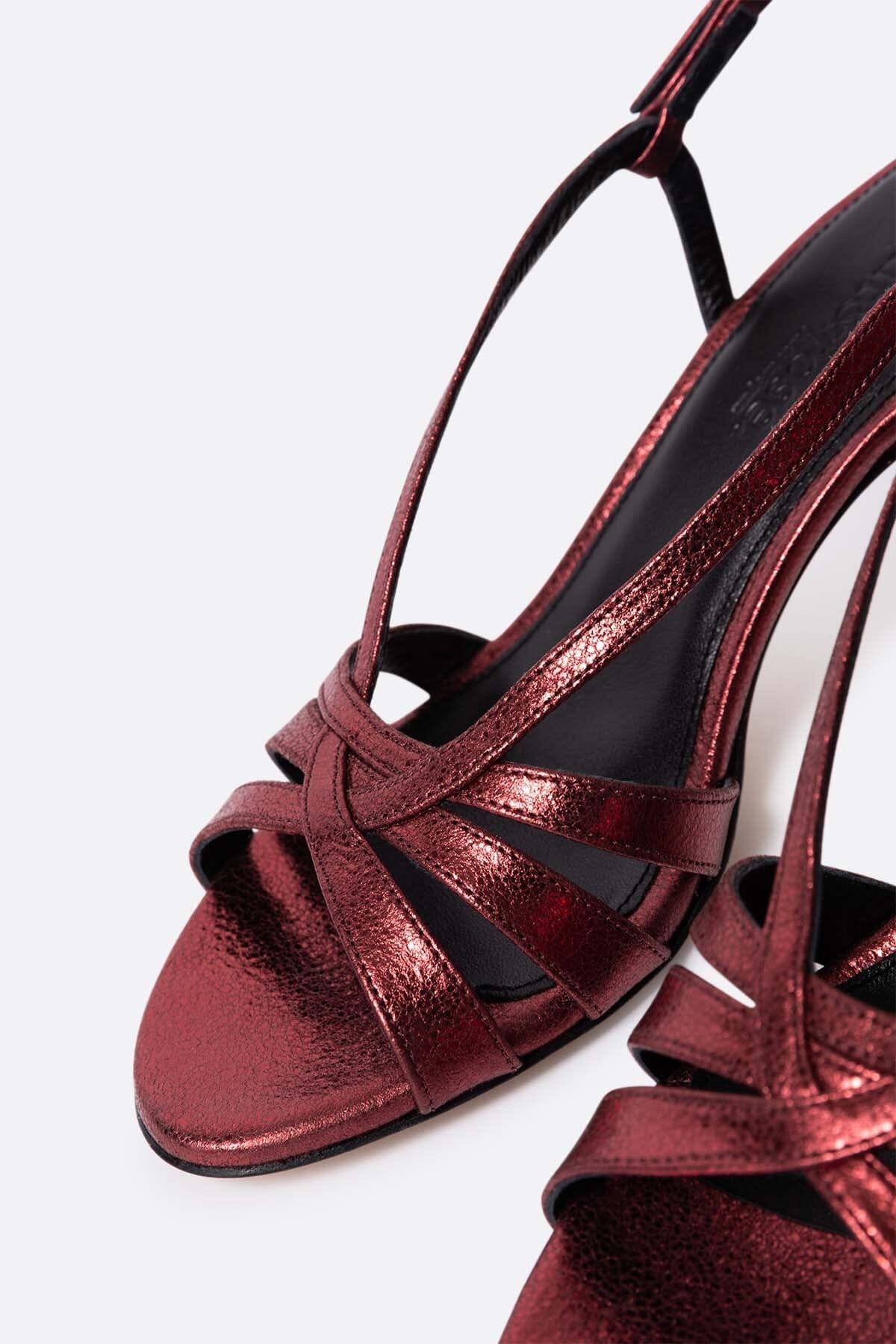 Adeline low silo Heels Mint and Rose 