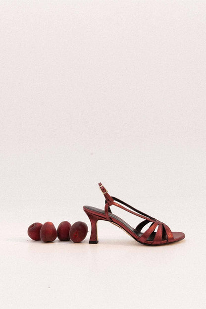 Adeline low silo Heels Mint and Rose 