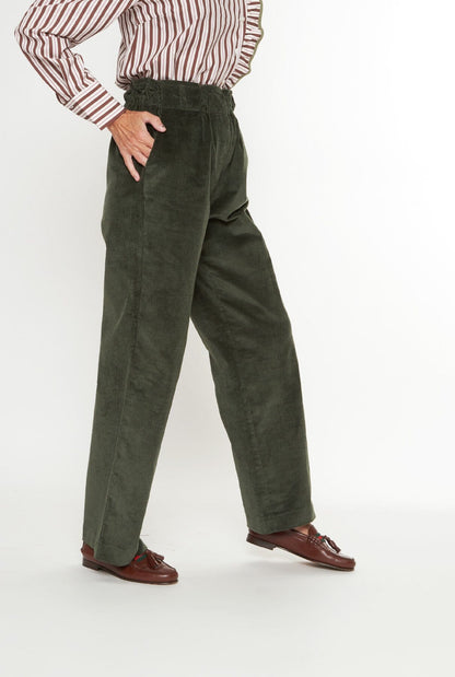 Ainhoa Green Trousers Julise Magon 