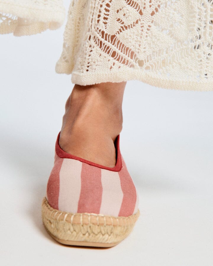 ALLIUM RAYAS ROJO Loafers Naguisa 