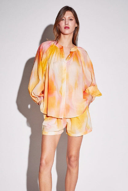 Alma Blouse Peach Shirts & blouses The Label Edition 