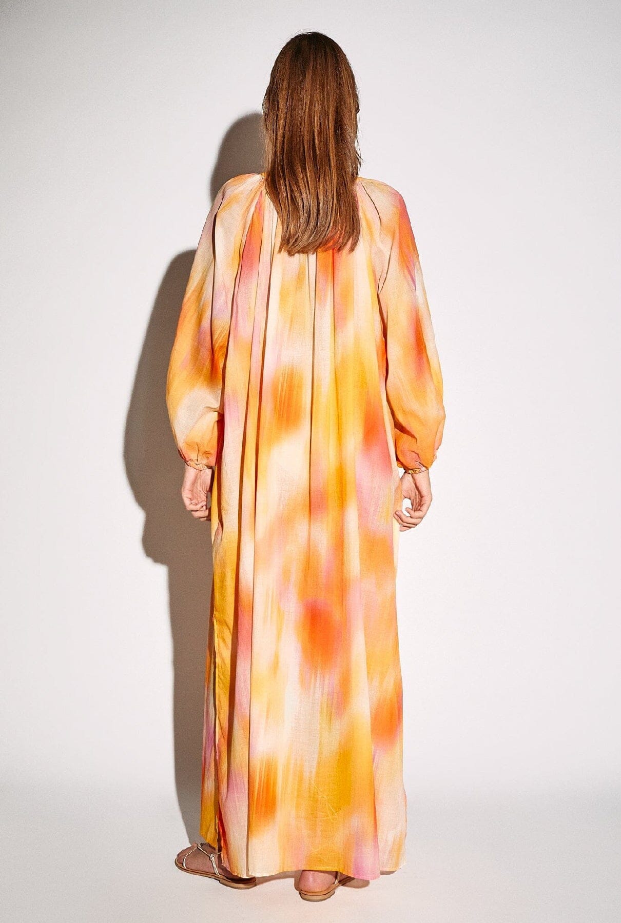 Alma Dress Peach Dresses The Label Edition 