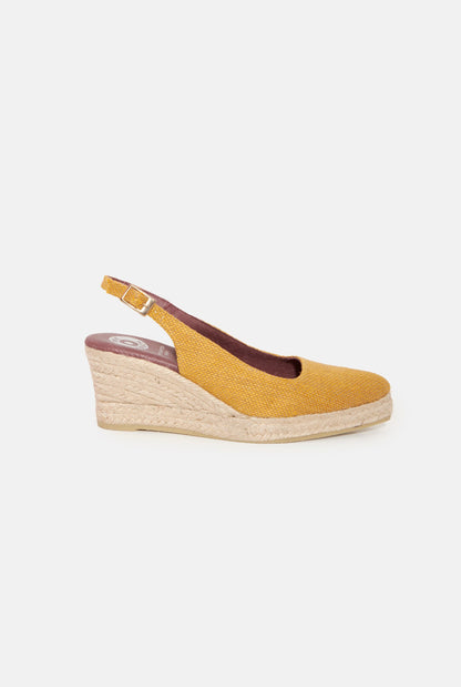 Alpargatas amarillo mostaza Espadrilles SOYFASCINANTE 