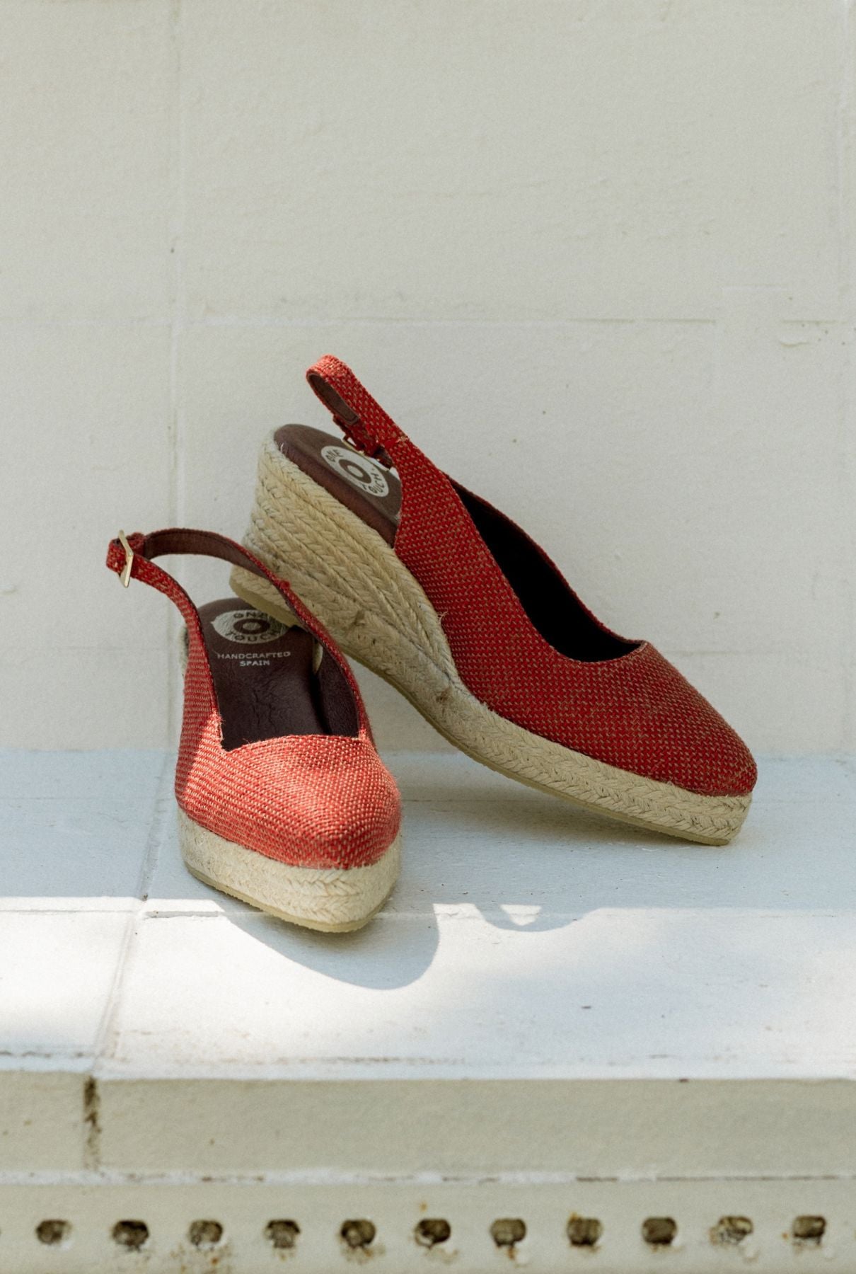 Alpargatas edicion limitada rojo Espadrilles SOY FASCINANTE 