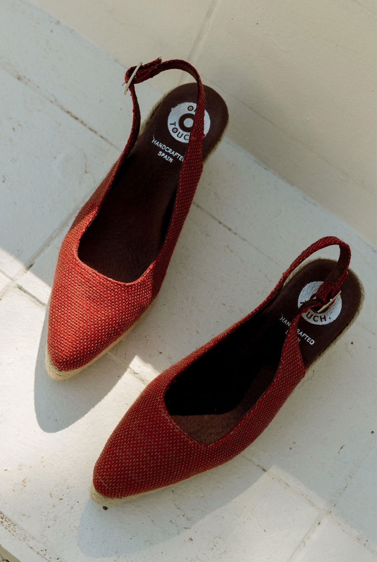 Alpargatas edicion limitada rojo Espadrilles SOY FASCINANTE 