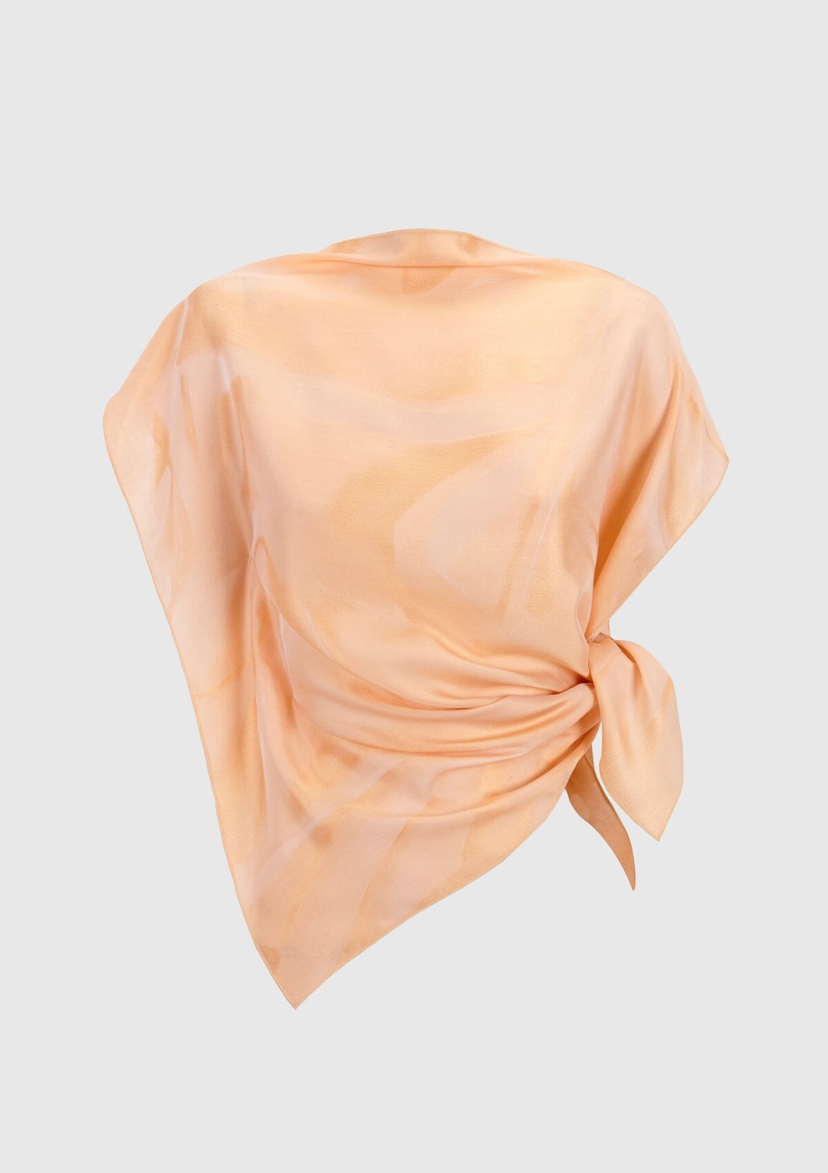Amberlight silk 'pañoleta' top Tops and Blouses Boscoier 