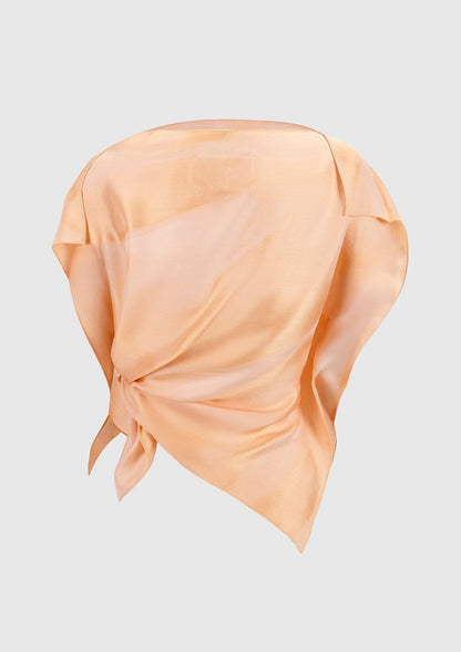Amberlight silk 'pañoleta' top Tops and Blouses Boscoier 