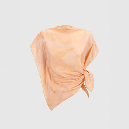 Amberlight silk 'pañoleta' top Tops and Blouses Boscoier 