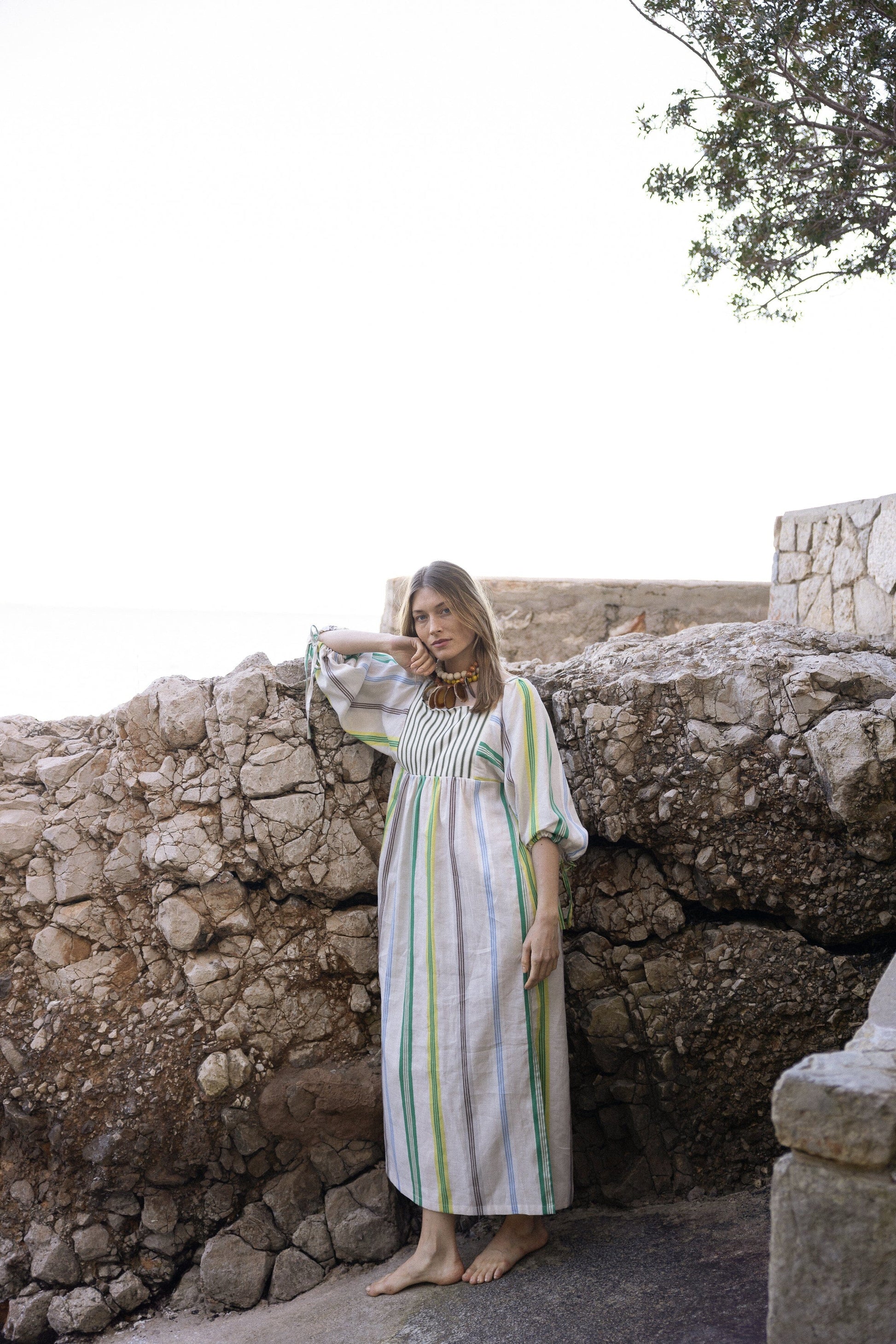 Amelia Blue Dress Dresses Maràvic 