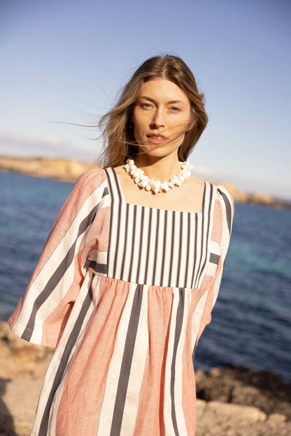 Amelia Pink Dress Dresses Maràvic 