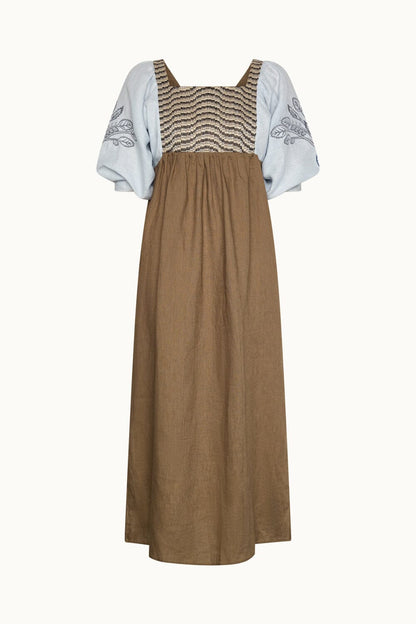 Amira Blue Dress Dresses Maràvic 