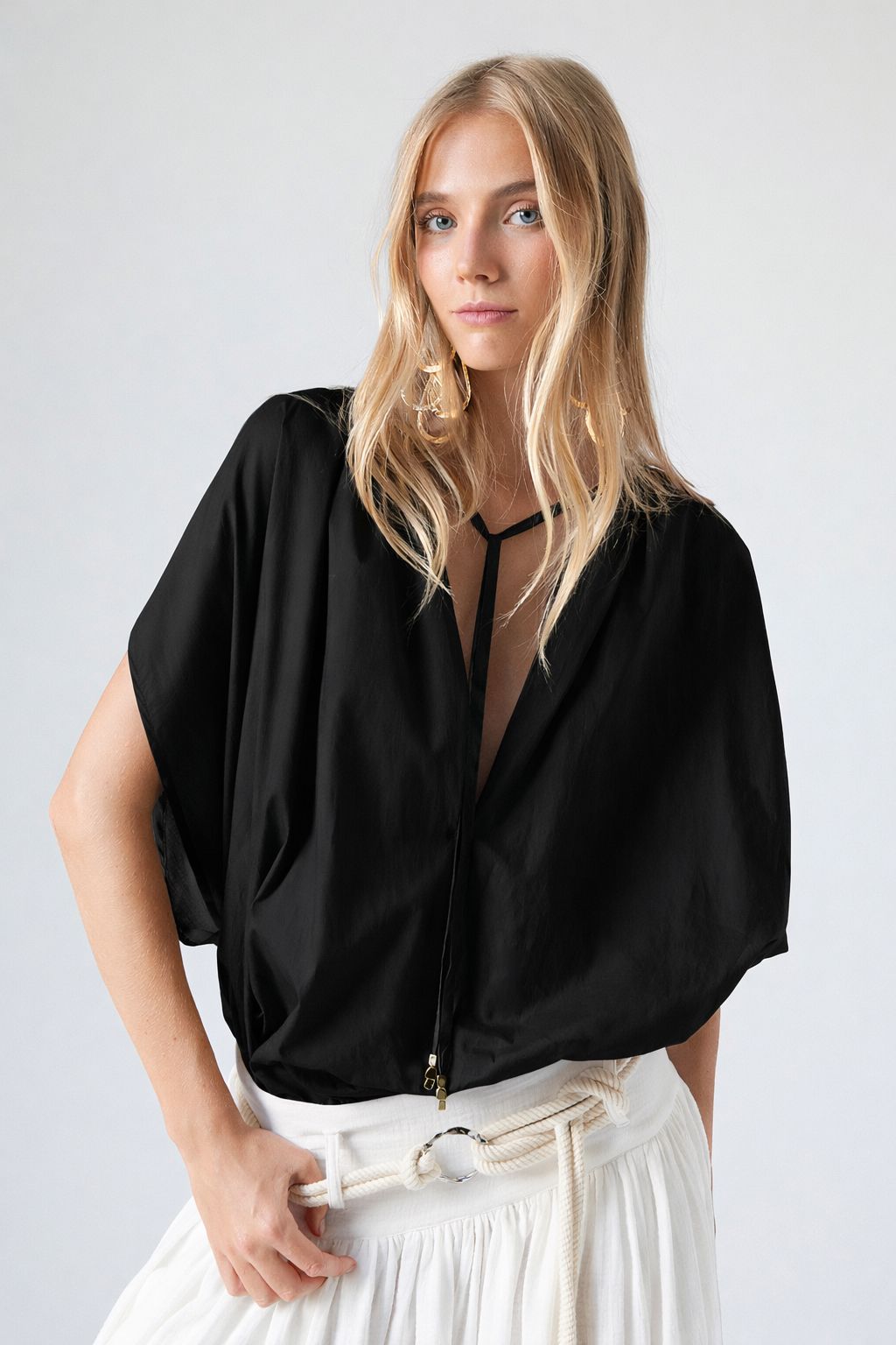 Anais Shirt Black Shirts & Blouses The Label Edition 