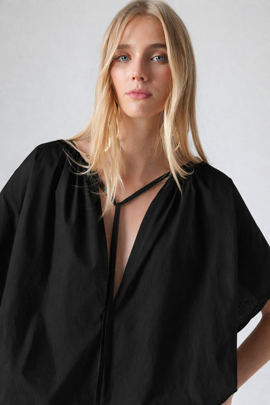 Anais Shirt Black Shirts & Blouses The Label Edition 