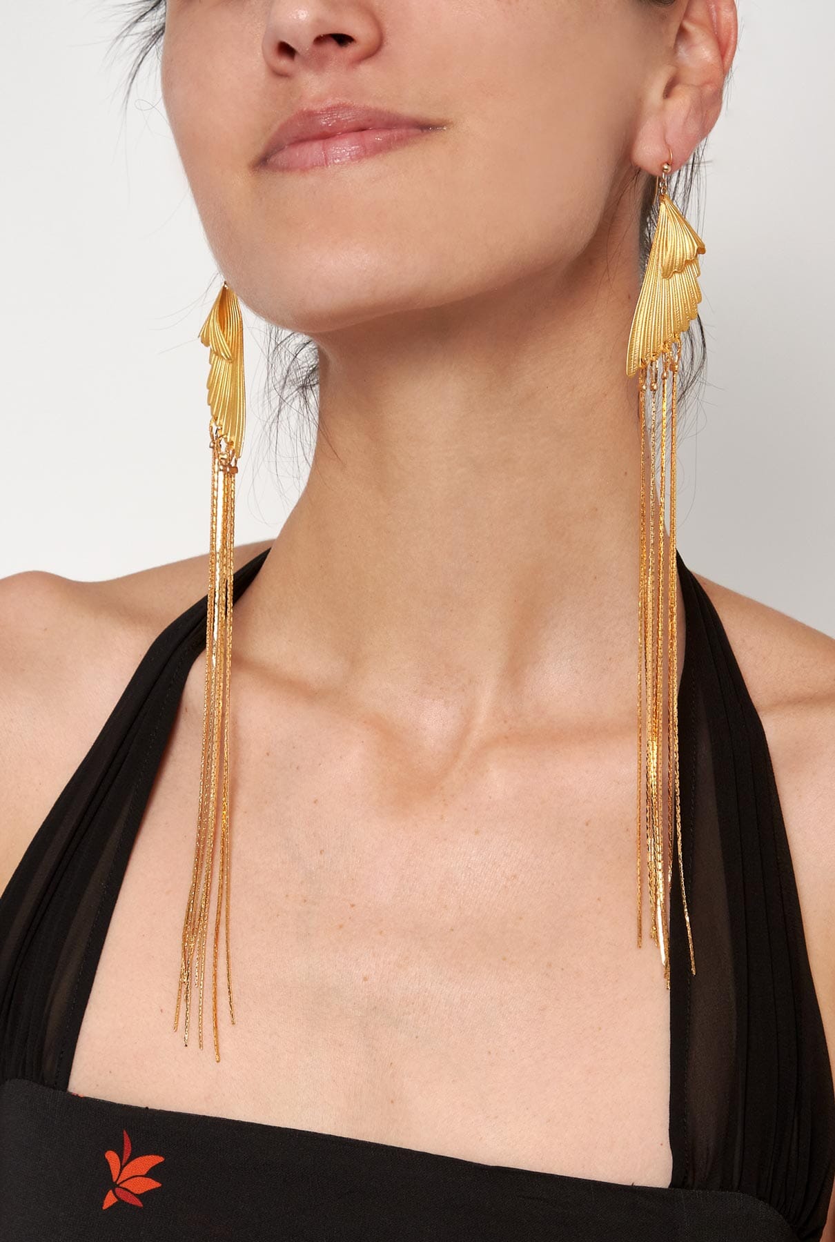 Angel Gold Earrings Earrings La Morenita 