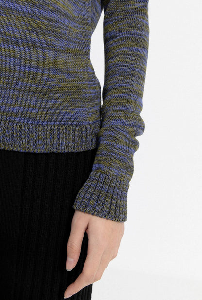 Angelica Top Blue Sweaters Carlota Cahis 