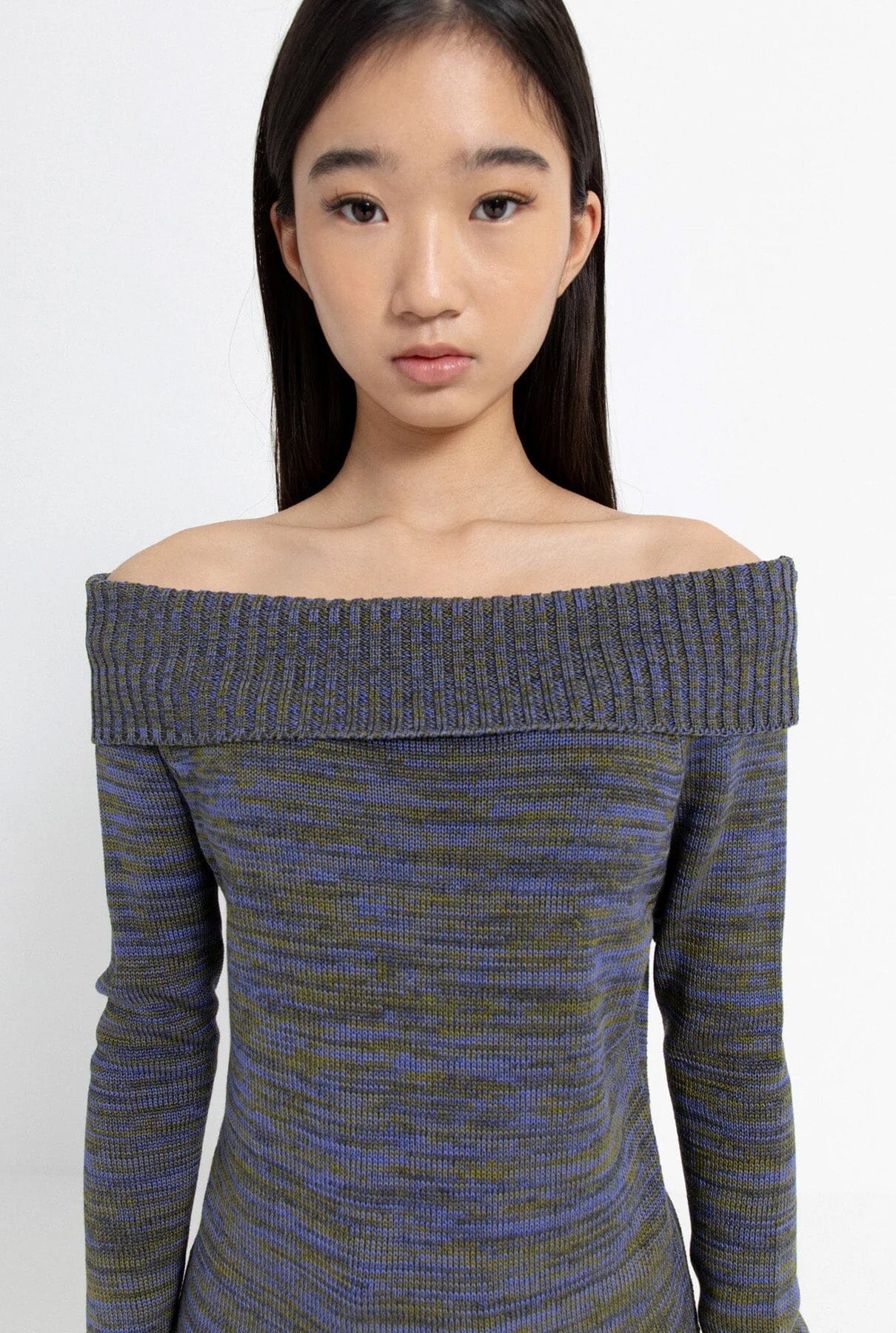 Angelica Top Blue Sweaters Carlota Cahis 