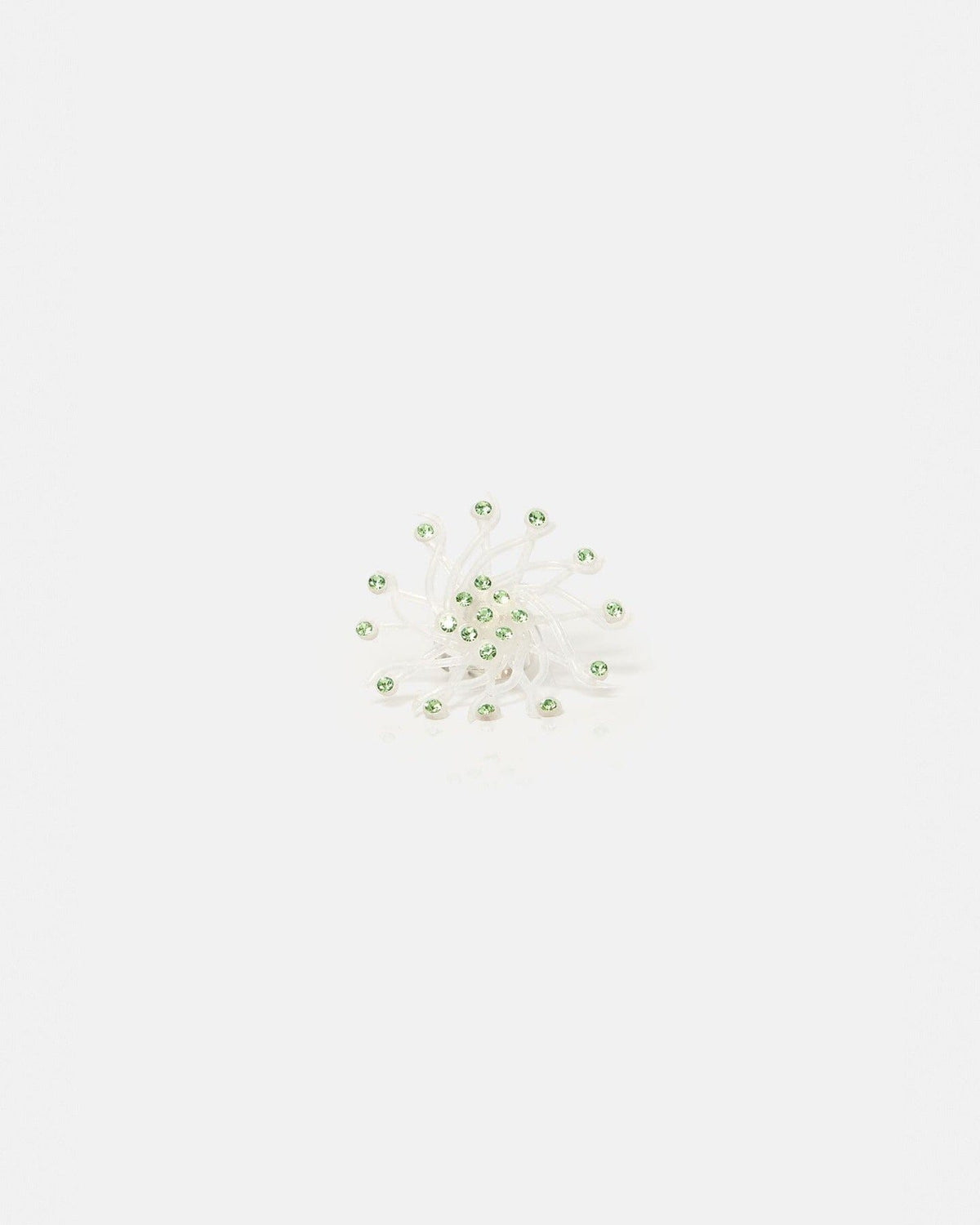 Anillo Ciclo white-green Rings Joaquin Blanco 