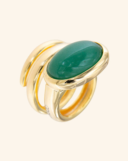 Anillo Renacuajo Aventurina Rings Coolook 