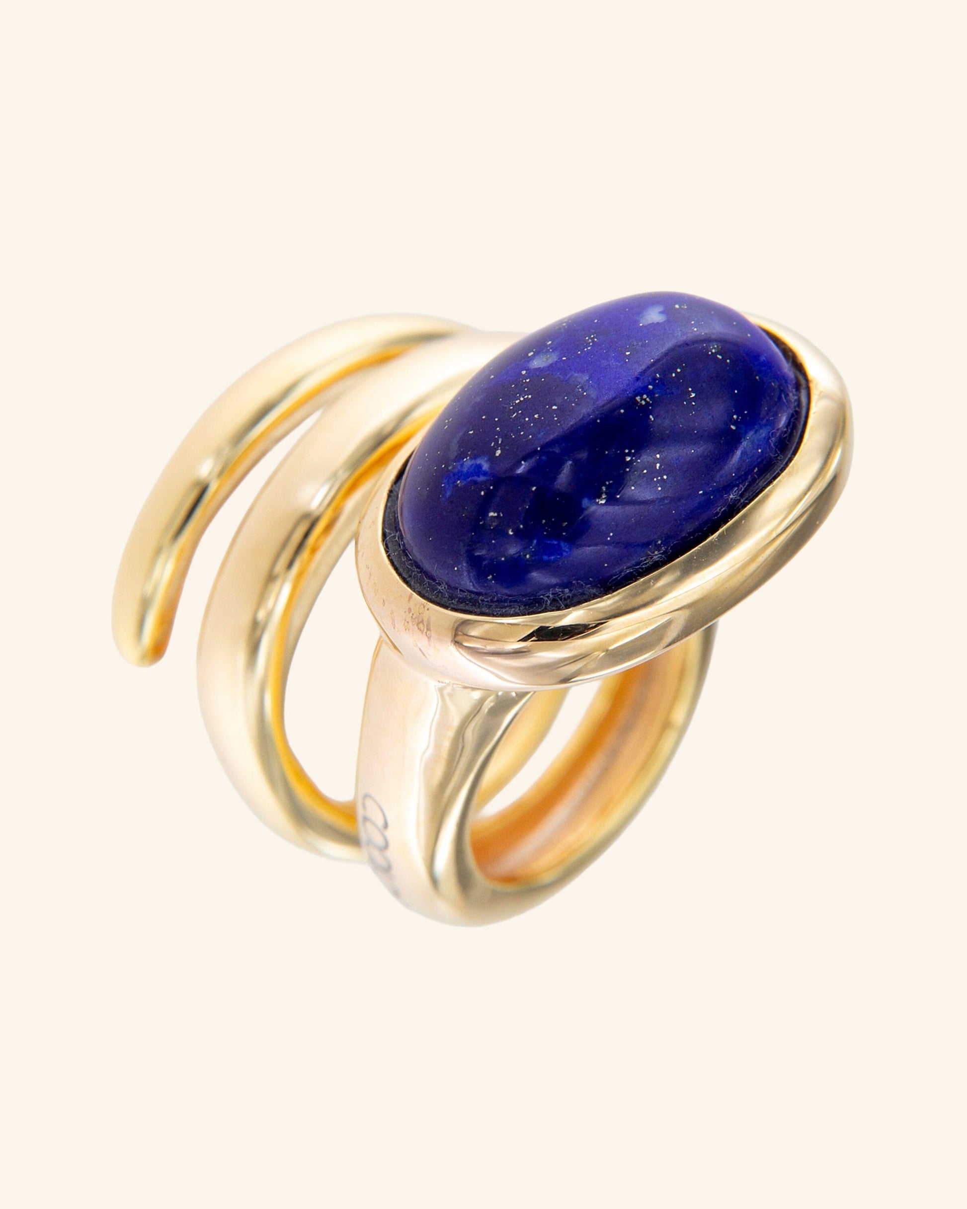 Anillo Renacuajo Lapislázuli Rings Coolook 