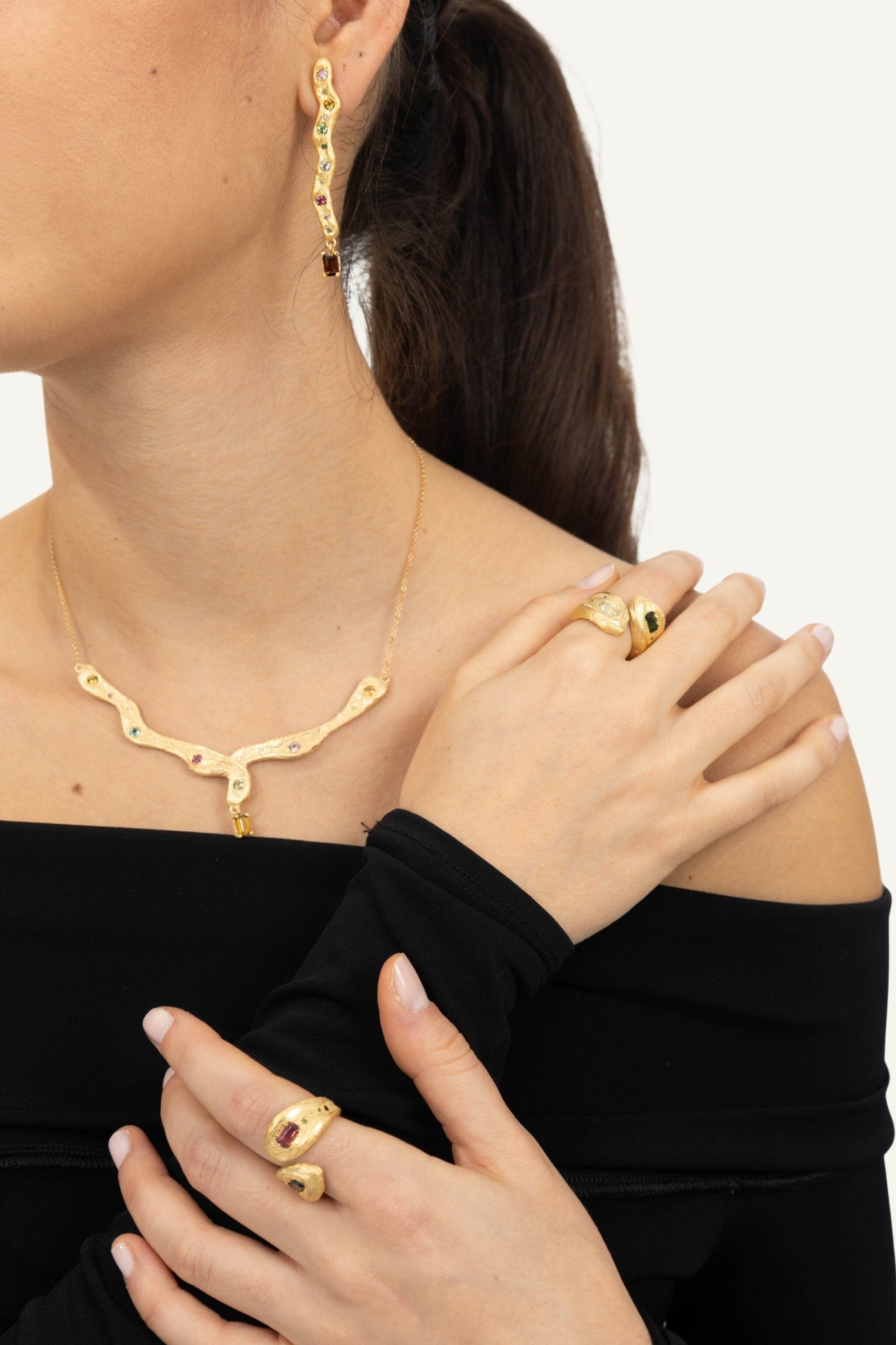 Anillo Serpent Oro Rings Clara & Beth 