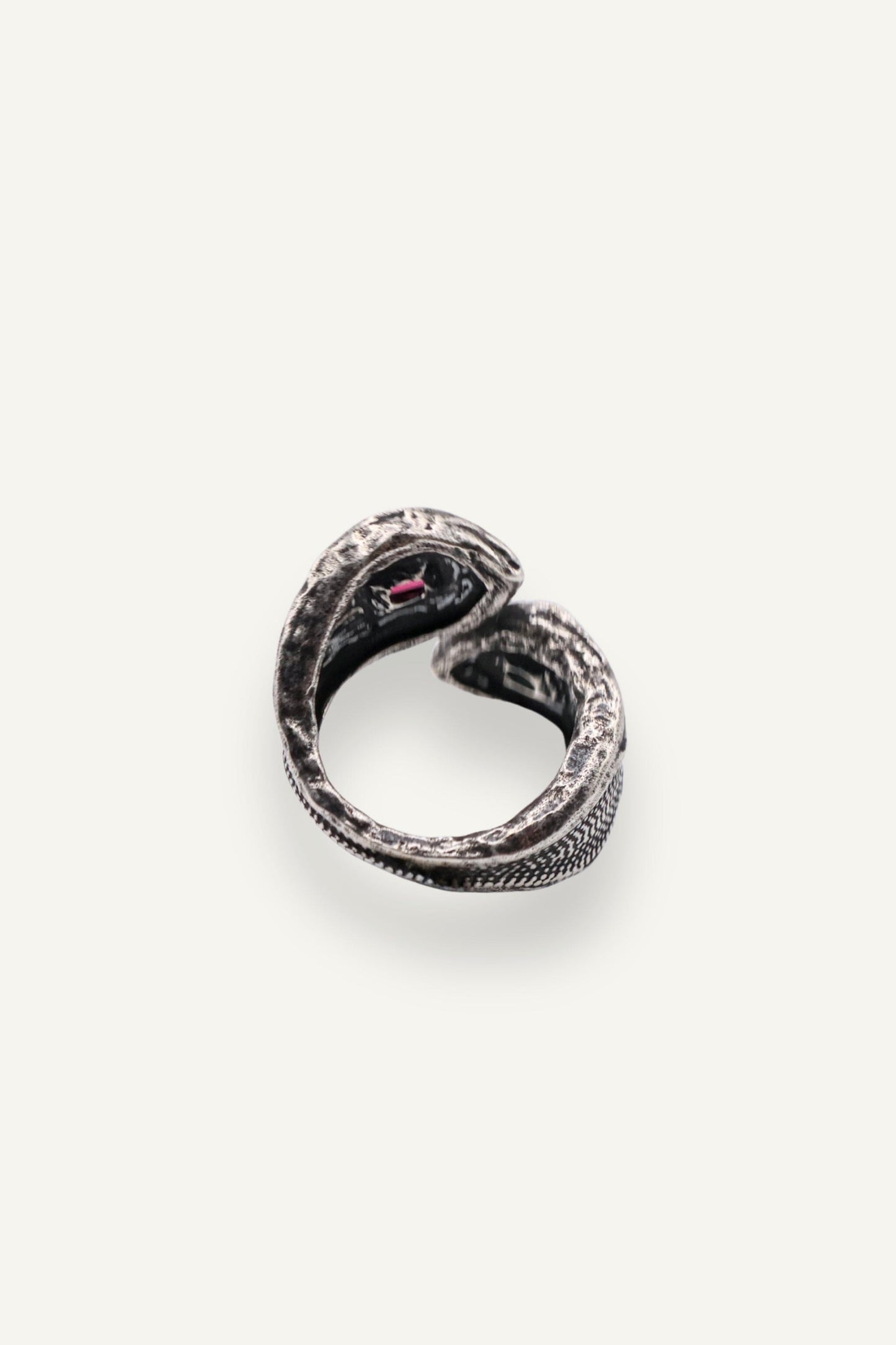Anillo Serpent Plata Rings Clara & Beth 