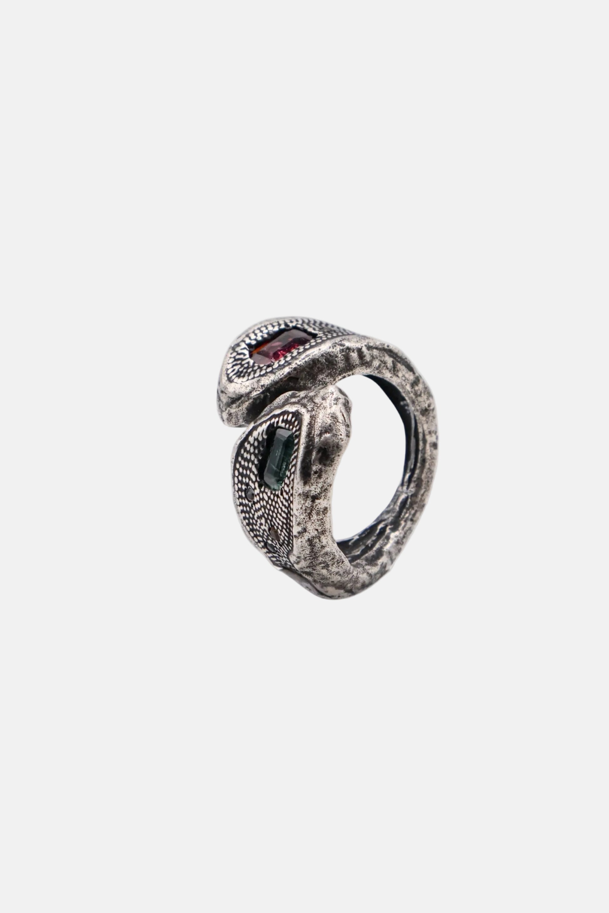 Anillo Serpent Plata Rings Clara & Beth 